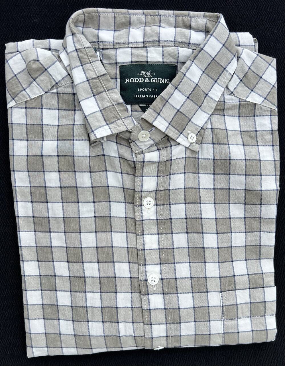 RODD & GUNN East End Long Sleeve Sports Fit Cotton Shirt Men’s Size Small NWT
